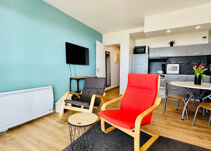 L'horizon Bleu - Vue - Berck-sur-mer Apartamento